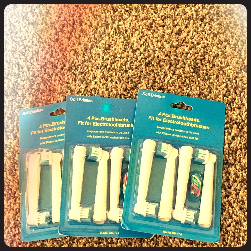Electric toothbrush heads